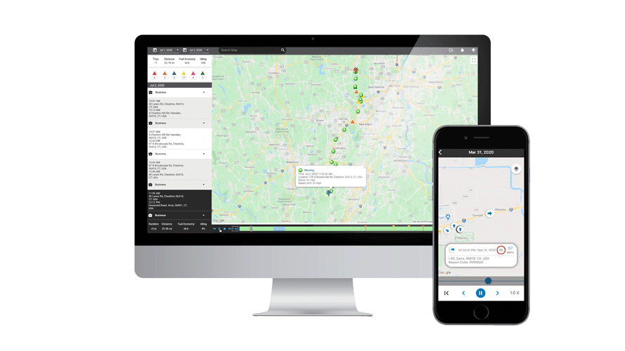 Trip-Replay-2 Fleet and Asset Tracking Software